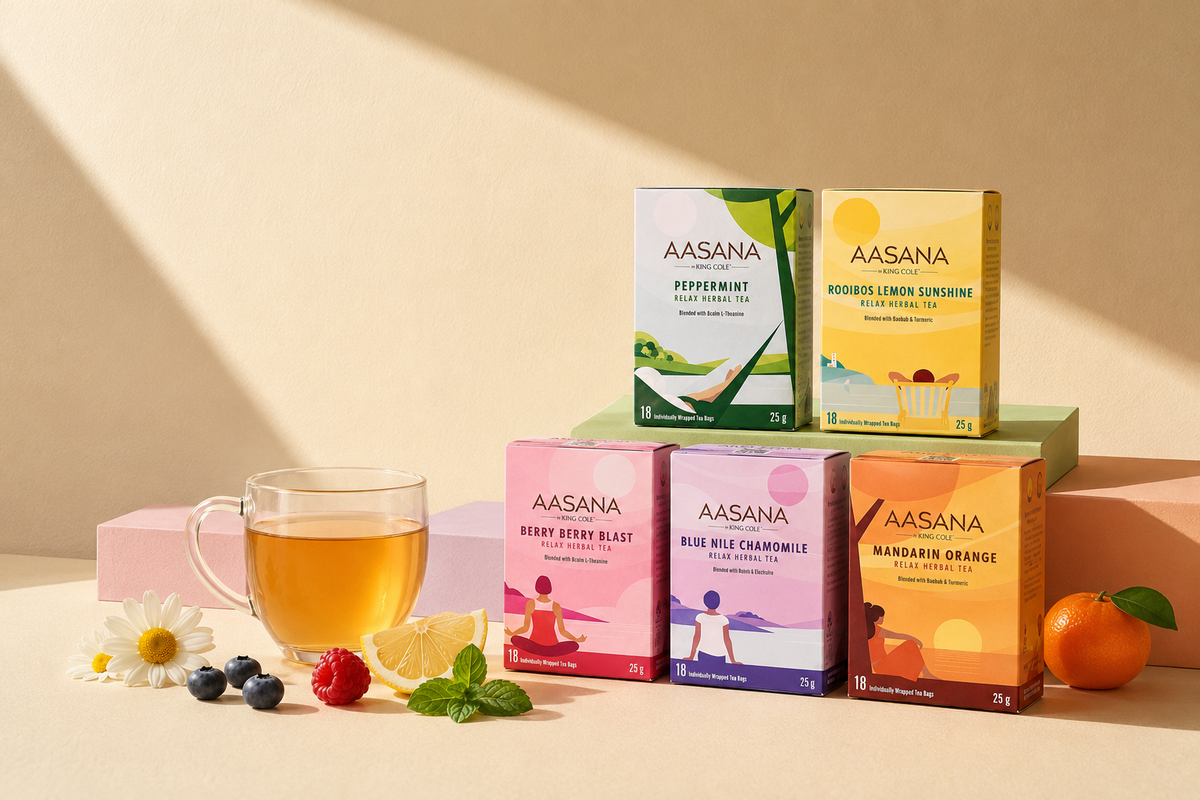 Meet AASANA: Herbal Tea Made for Your Moment