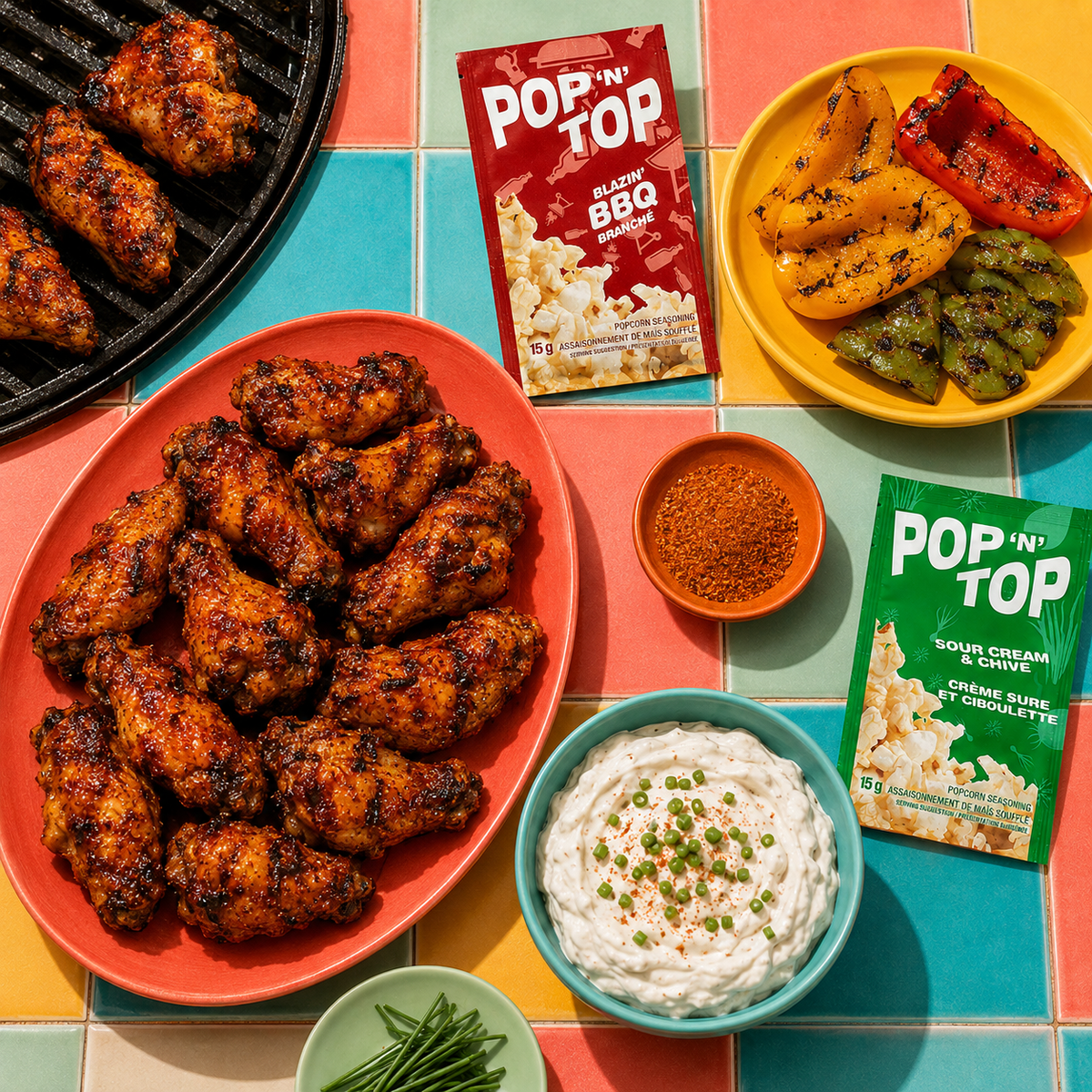 Fire Up the Grill: Blazin’ BBQ Chicken Wings
