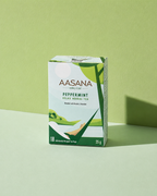 AASANA Peppermint Herbal Tea Bags with L-Theanine