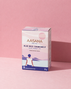 AASANA Blue Nile Chamomile Herbal Tea Bags with L-Theanine