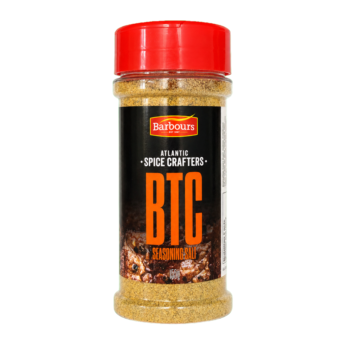 Atlantic Spice Crafters BTC Seasoning Salt, 155 g spice bottle