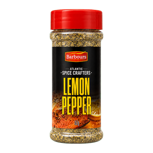 Atlantic Spice Crafters Lemon Pepper, 157 g spice bottle