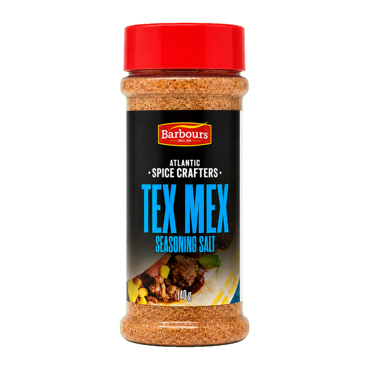 Atlantic Spice Crafters Tex Mex Seasoning Salt, 140 g spice bottle