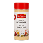Barbours Garlic Powder, 74 g spice bottle
