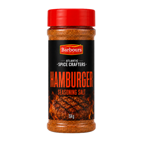 Atlantic Spice Crafters Hamburger Seasoning Salt, 154 g spice bottle
