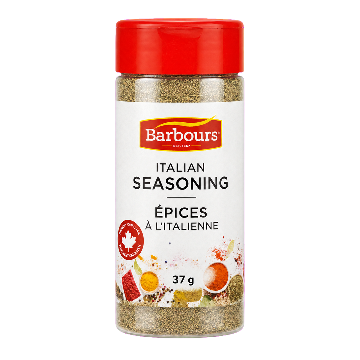 Barbours Italian Seasoning, 37 g spice bottle