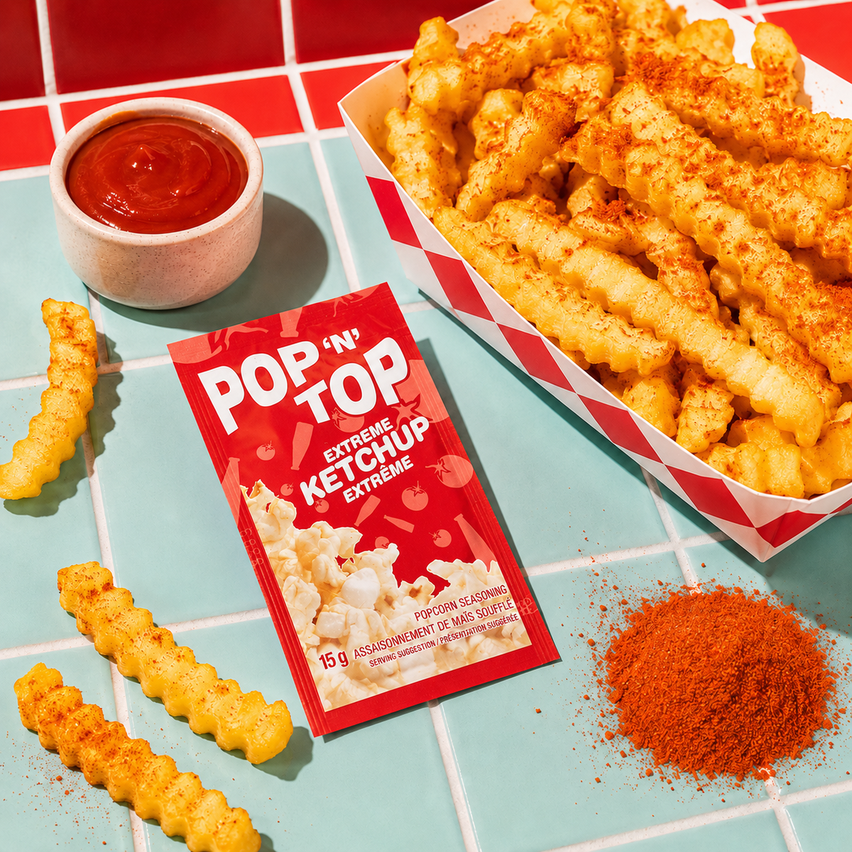 Pop 'N' Top Extreme Ketchup Seasoning