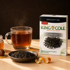 Sachets de thé noir bergamote Earl Grey King Cole
