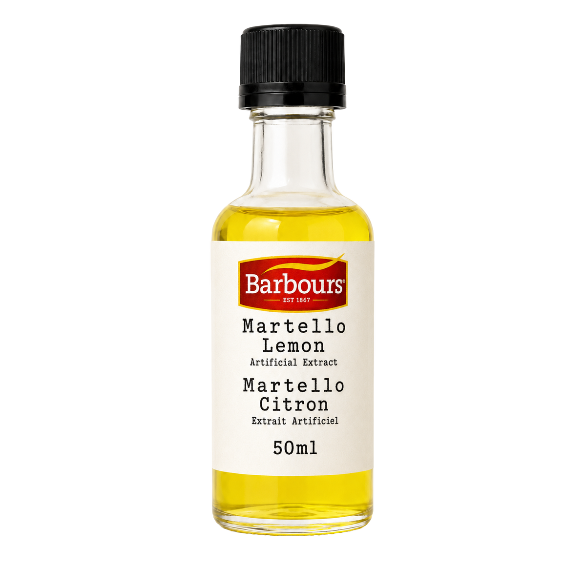 Barbours Lemon Extract, 50 mL bottle