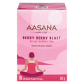 AASANA Berry Berry Blast herbal tea, box of 18 tea bags