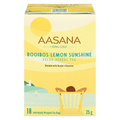 AASANA Rooibos Lemon Sunshine herbal tea, box of 18 tea bags