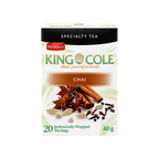 Sachets de thé noir épicé Masala Chai King Cole
