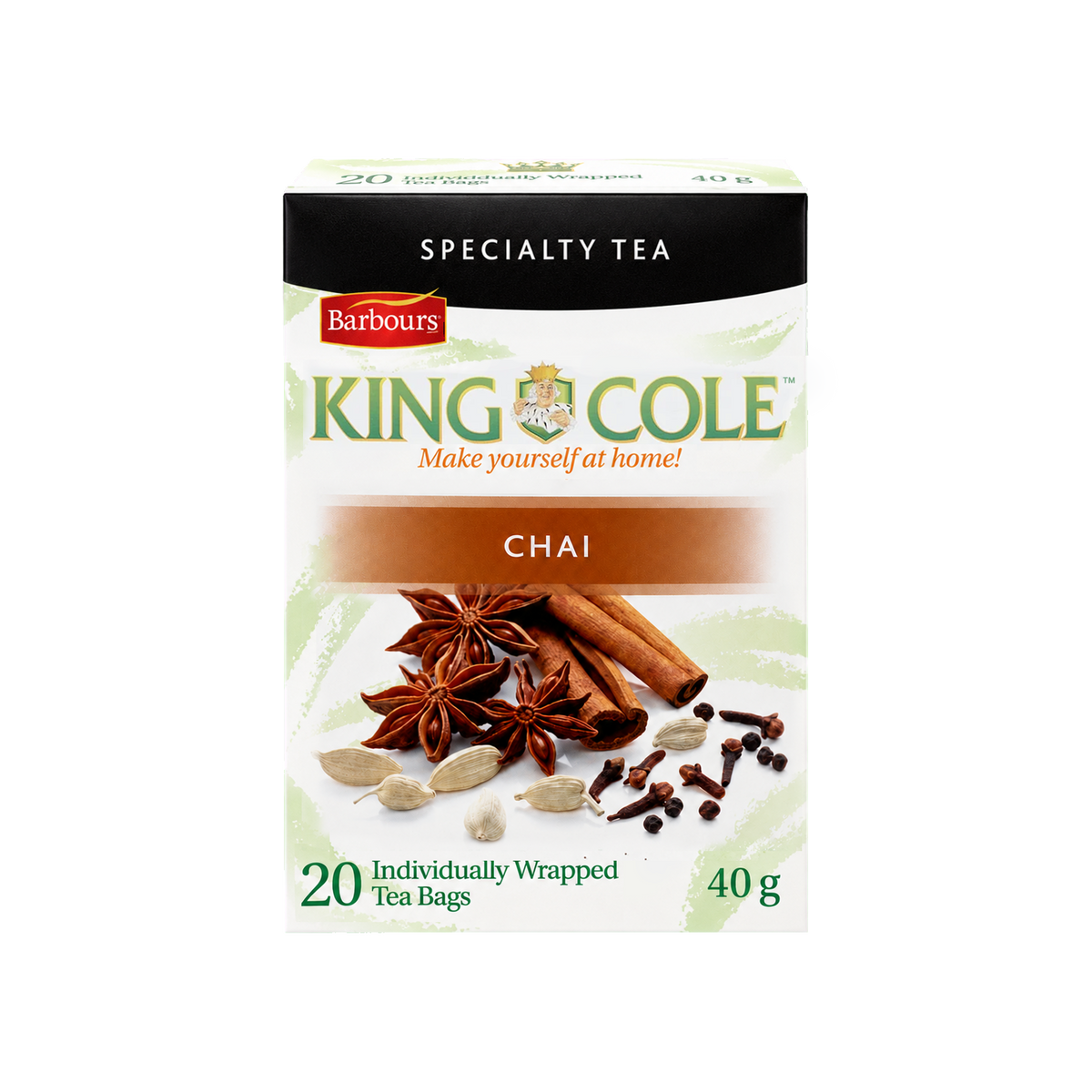 King Cole Masala Chai Spiced Black Tea Bags