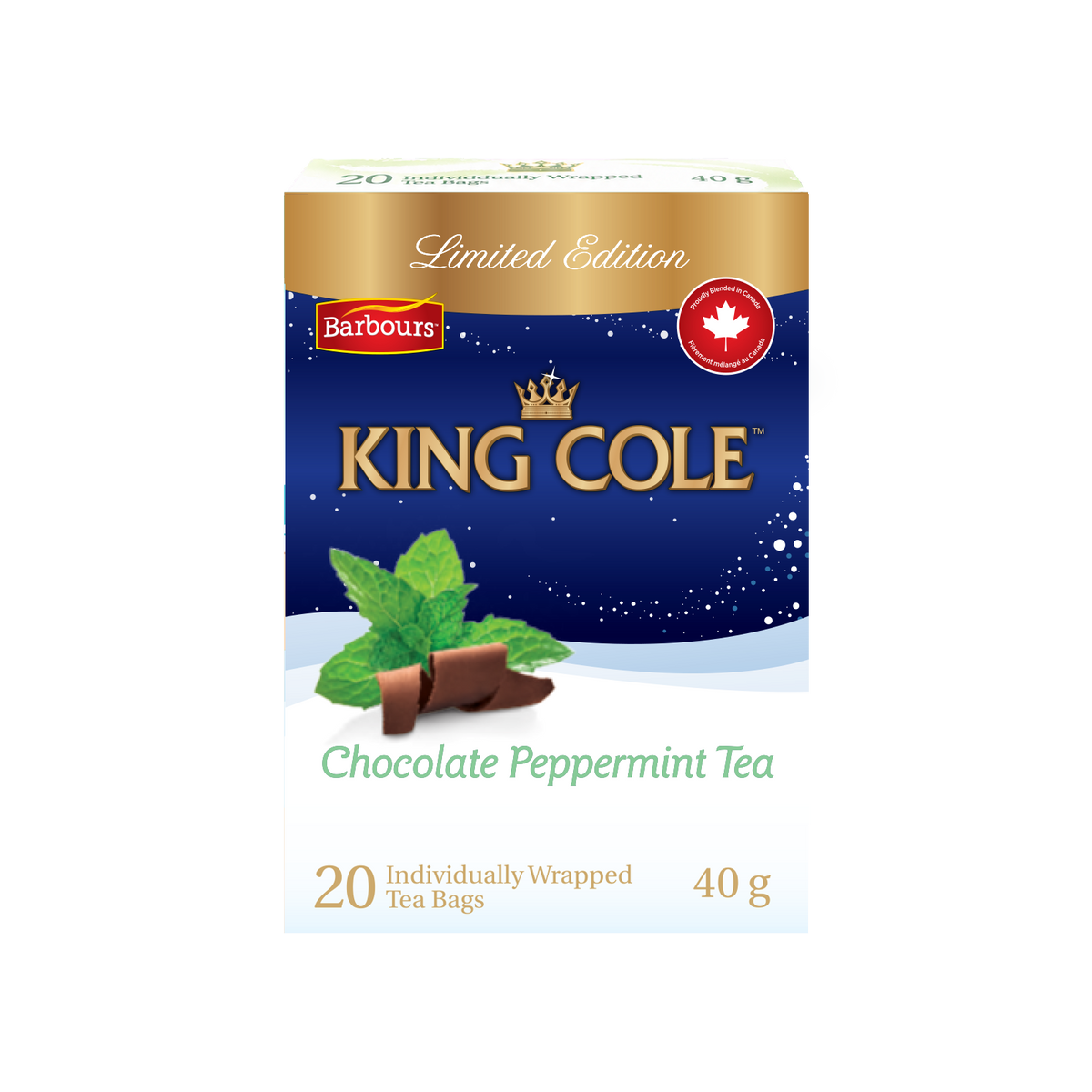 King Cole Chocolate Peppermint Black Tea Bags