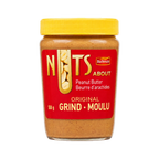 Nuts About Nuts About Original Grind Peanut Butter, 500 g jar